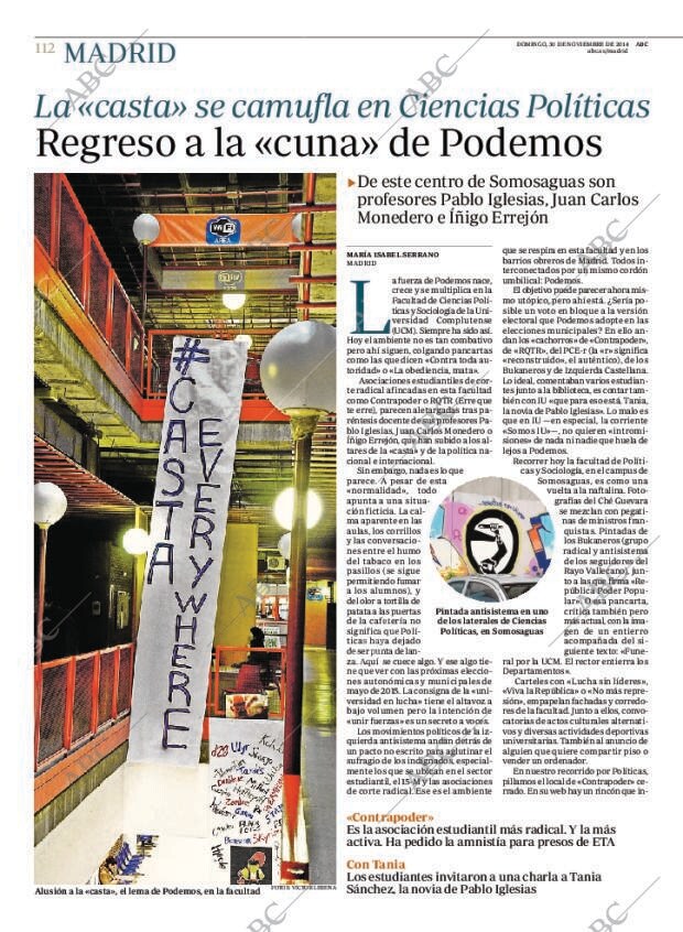 ABC MADRID 30-11-2014 página 116