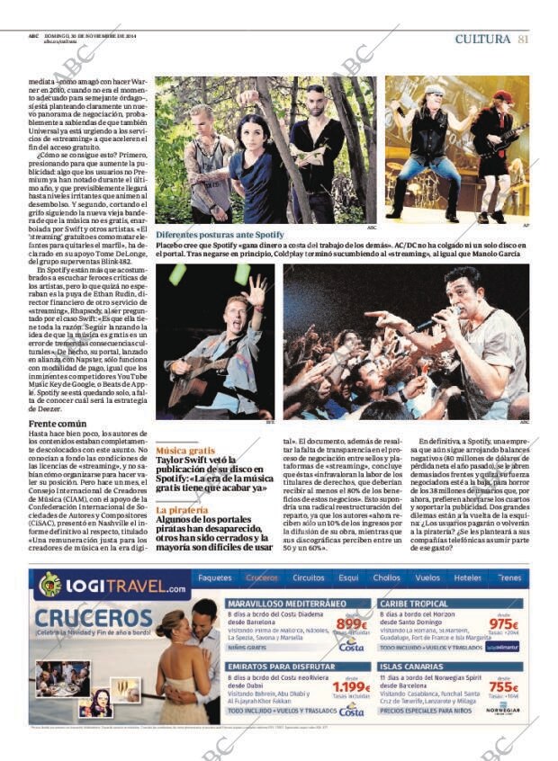 ABC MADRID 30-11-2014 página 85
