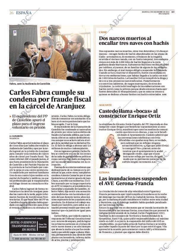 ABC MADRID 02-12-2014 página 26