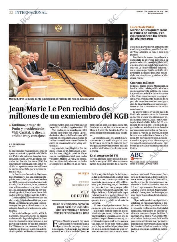 ABC MADRID 02-12-2014 página 32