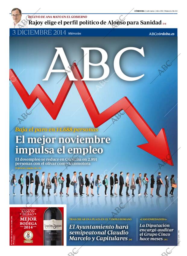 ABC CORDOBA 03-12-2014 página 1