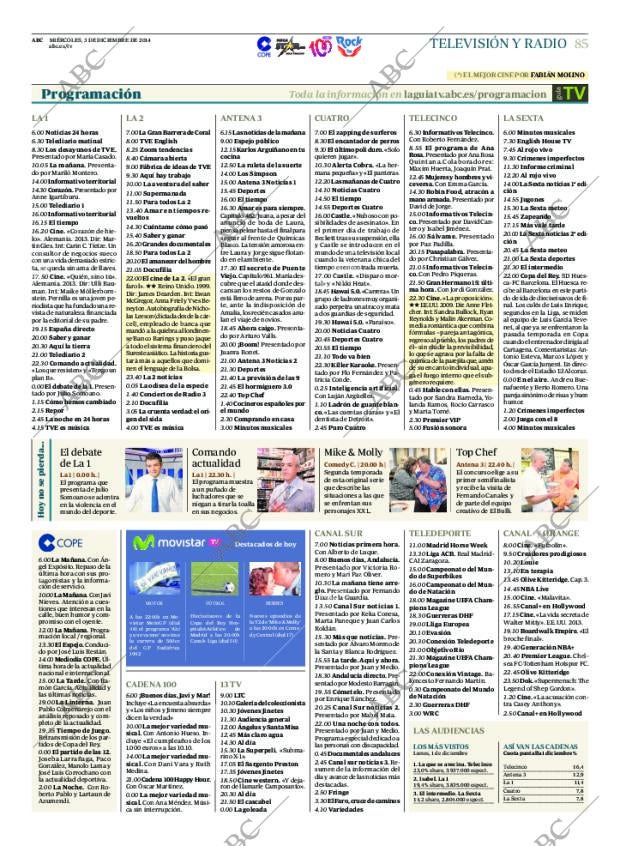 ABC CORDOBA 03-12-2014 página 85