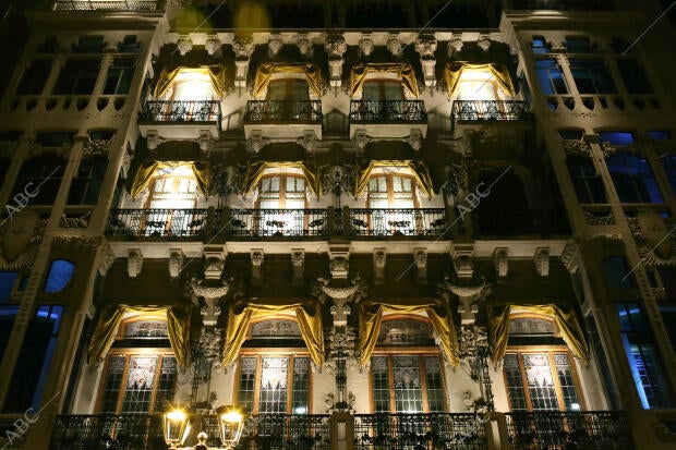 Vitas nocturnas de Zaragoza, en la imagen: el antiguo Casino Mercantil