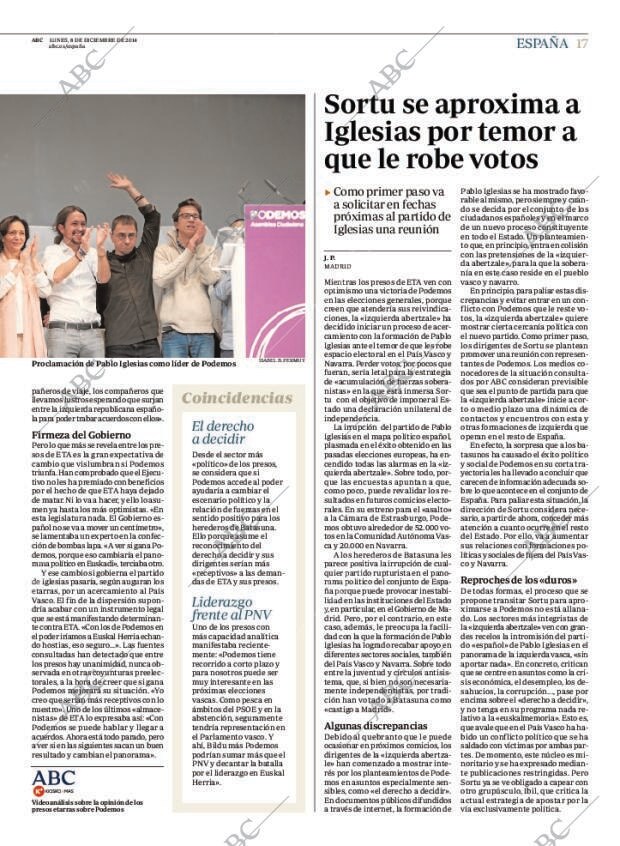 ABC MADRID 08-12-2014 página 17