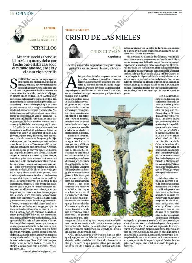 ABC SEVILLA 11-12-2014 página 16
