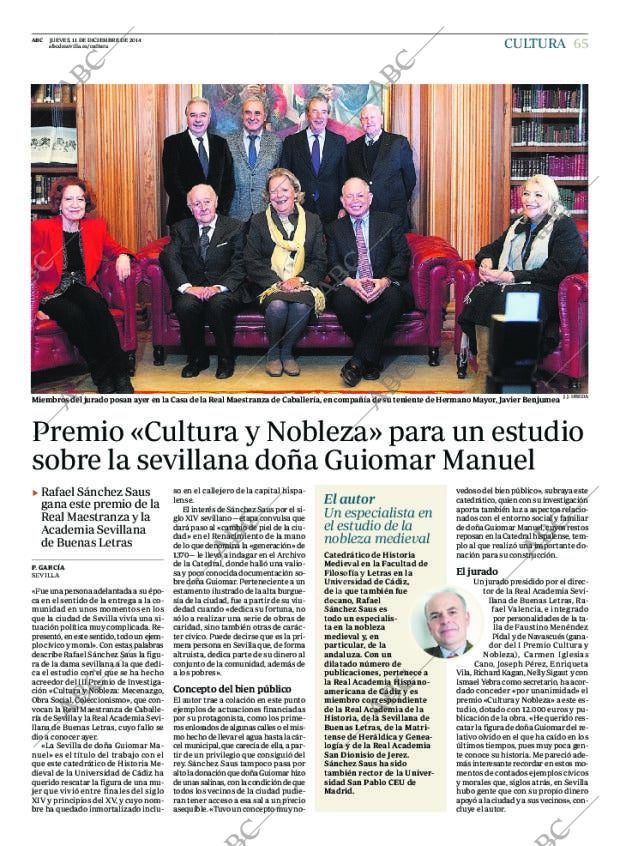 ABC SEVILLA 11-12-2014 página 65