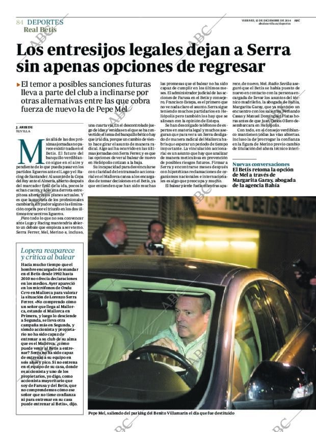ABC SEVILLA 12-12-2014 página 84