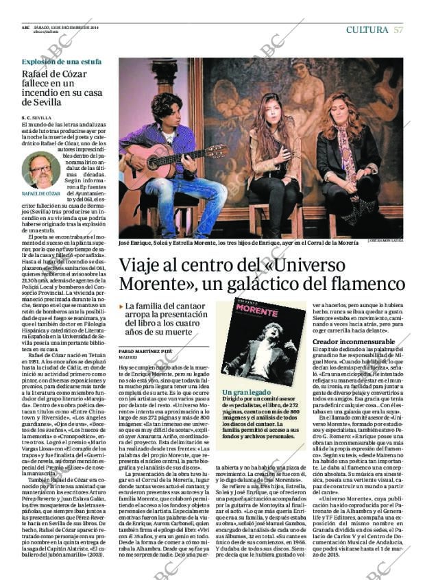 ABC MADRID 13-12-2014 página 57