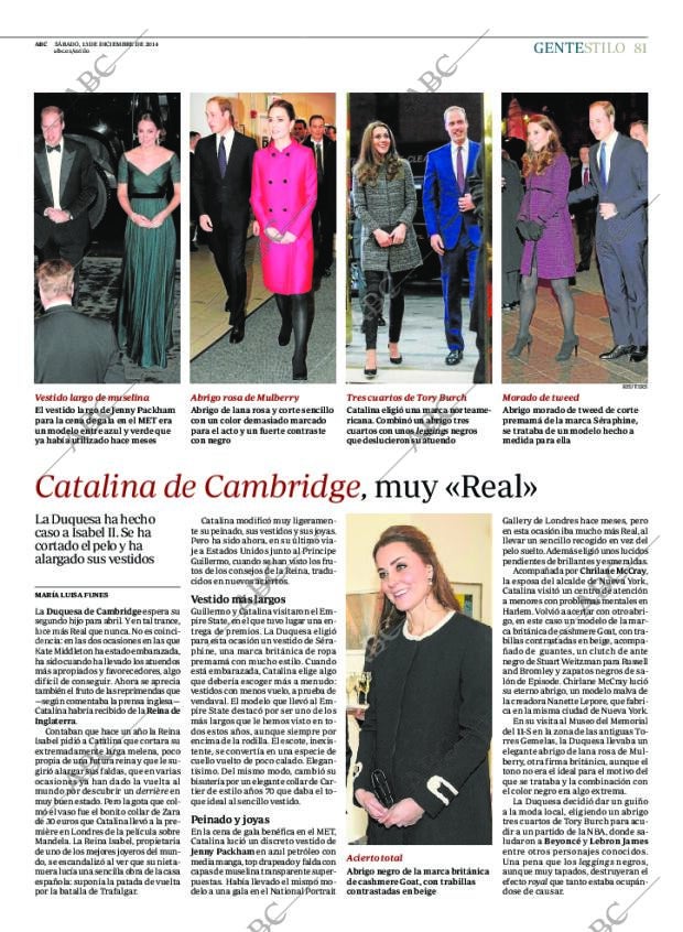 ABC MADRID 13-12-2014 página 81