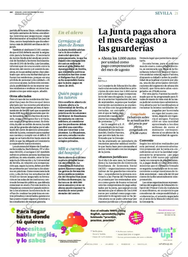 ABC SEVILLA 13-12-2014 página 21