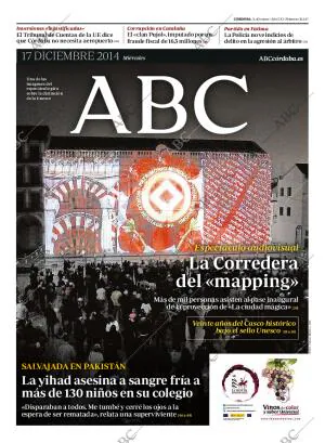 ABC CORDOBA 17-12-2014 página 1