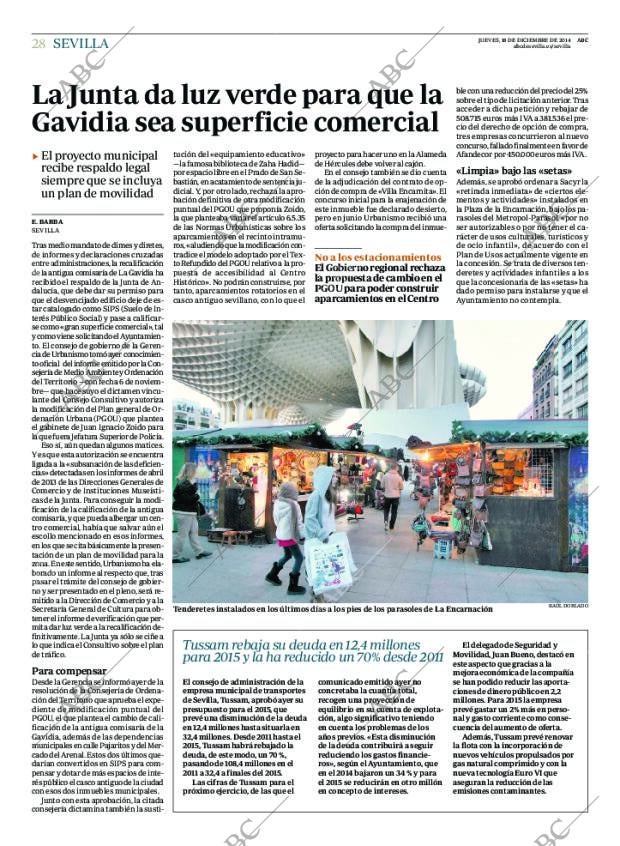 ABC SEVILLA 18-12-2014 página 28