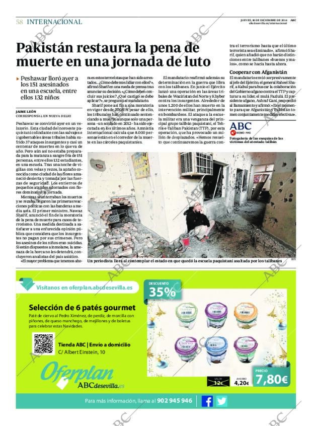 ABC SEVILLA 18-12-2014 página 58