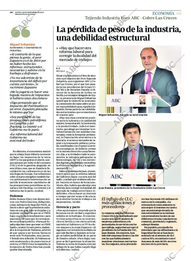 ABC SEVILLA 18-12-2014 página 65