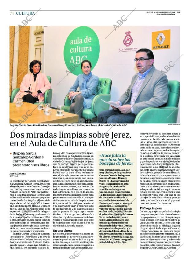 ABC SEVILLA 18-12-2014 página 74