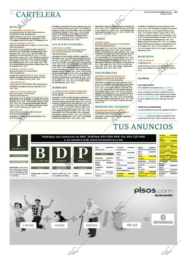 ABC SEVILLA 18-12-2014 página 76