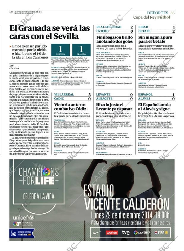 ABC SEVILLA 18-12-2014 página 85
