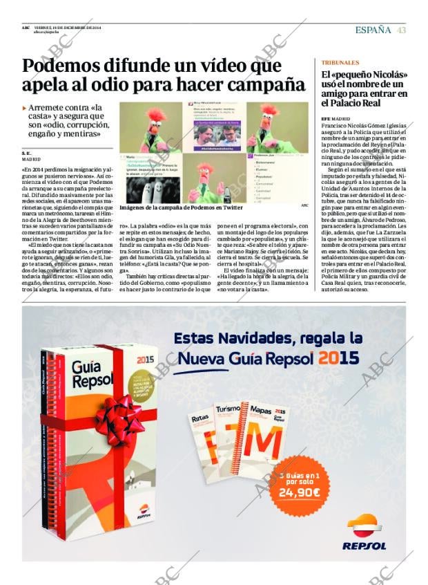 ABC CORDOBA 19-12-2014 página 43