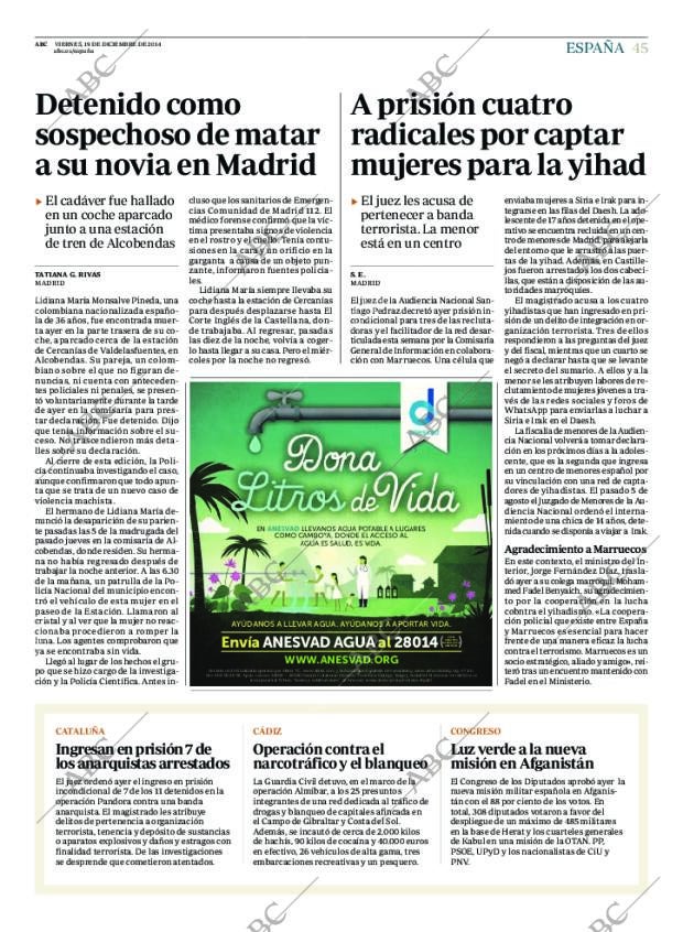 ABC CORDOBA 19-12-2014 página 45