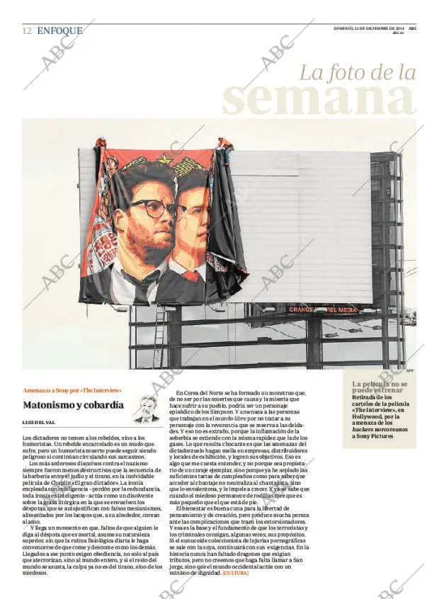ABC MADRID 21-12-2014 página 12