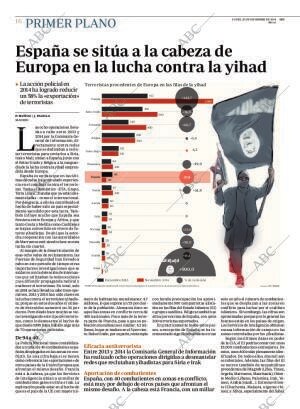 ABC MADRID 22-12-2014 página 16