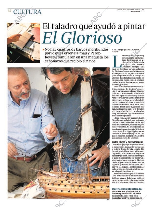 ABC MADRID 22-12-2014 página 62
