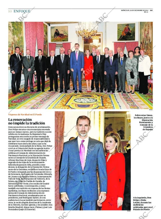ABC MADRID 24-12-2014 página 10