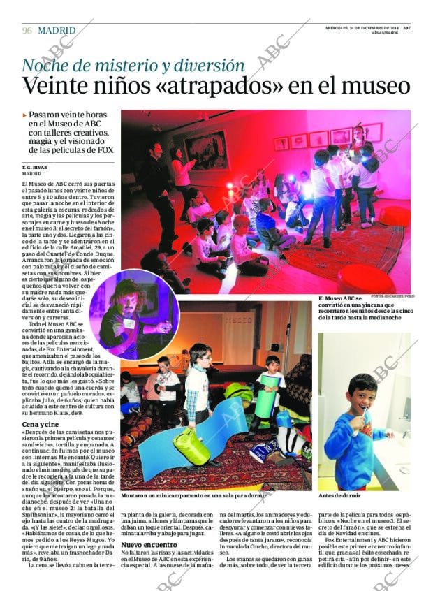 ABC MADRID 24-12-2014 página 104
