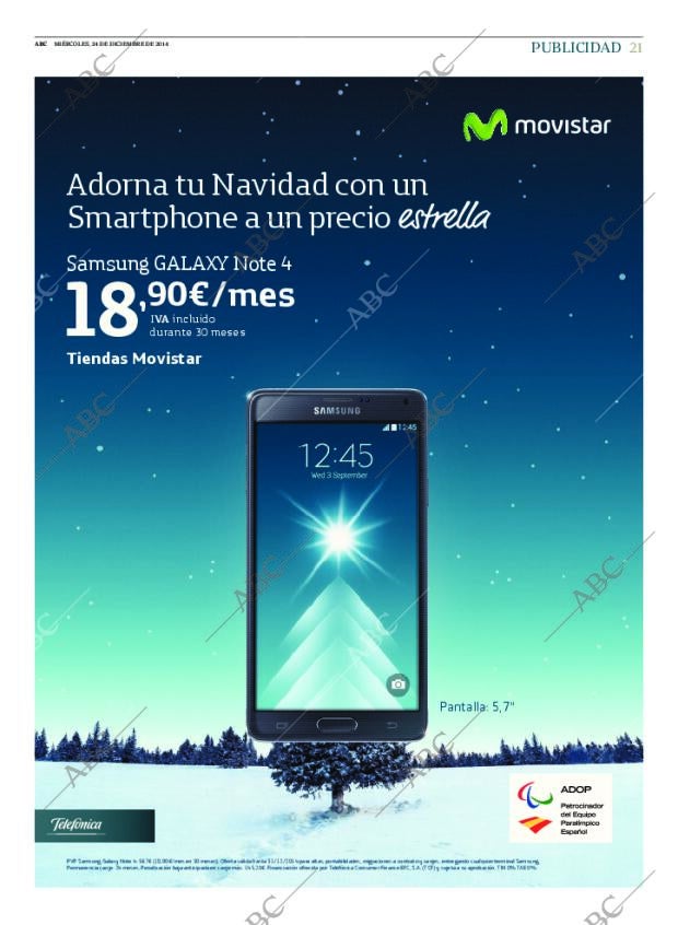 ABC MADRID 24-12-2014 página 21