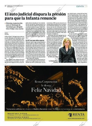ABC MADRID 24-12-2014 página 23