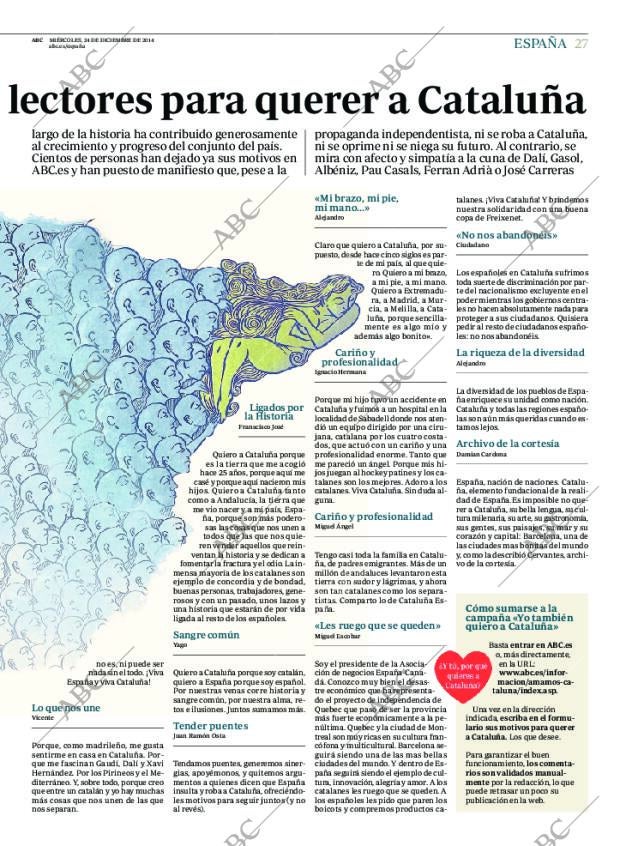 ABC MADRID 24-12-2014 página 27
