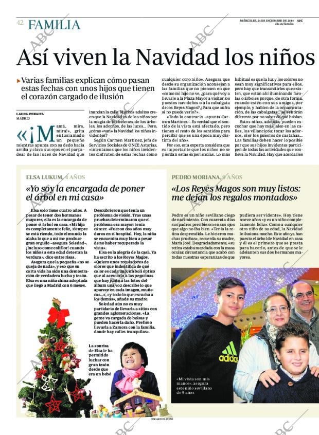 ABC MADRID 24-12-2014 página 42