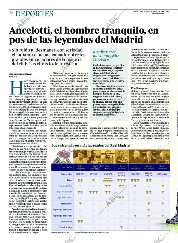 ABC MADRID 24-12-2014 página 48