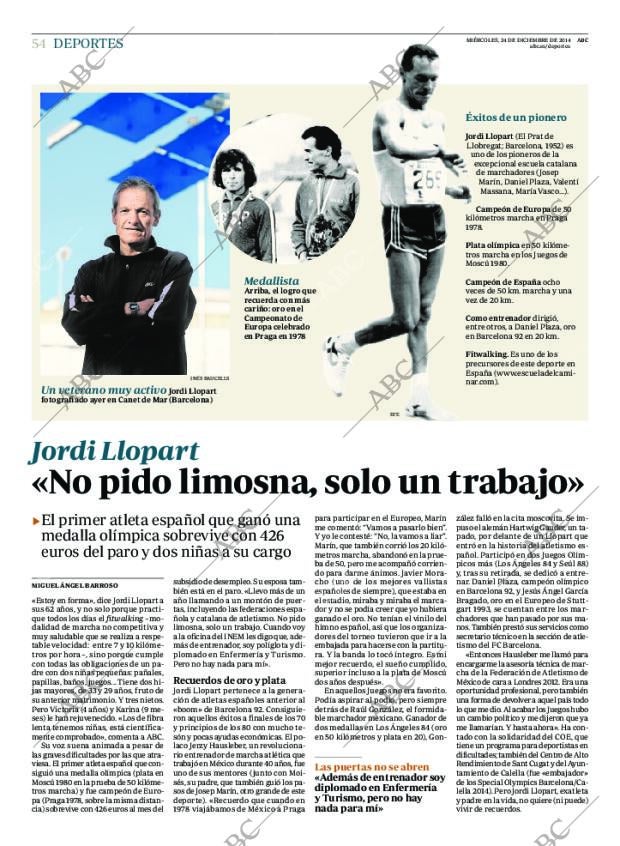 ABC MADRID 24-12-2014 página 62