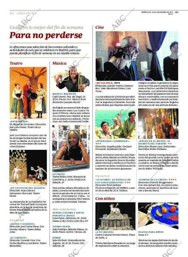 ABC MADRID 24-12-2014 página 68