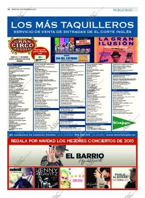 ABC MADRID 24-12-2014 página 73