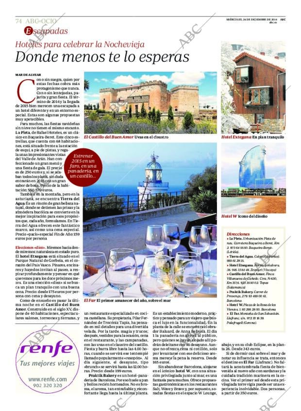 ABC MADRID 24-12-2014 página 82