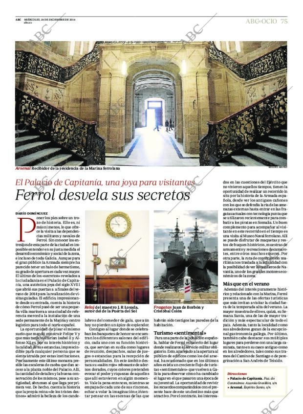 ABC MADRID 24-12-2014 página 83