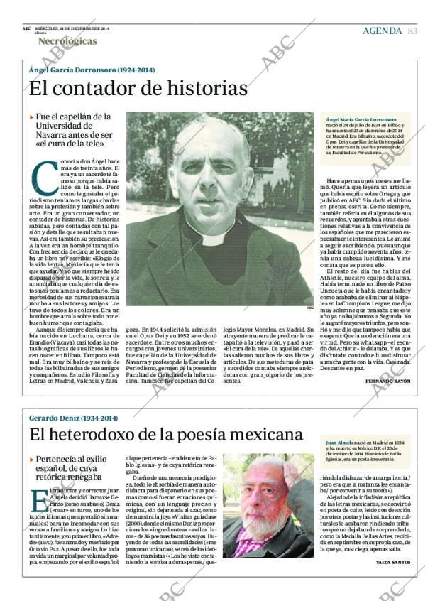 ABC MADRID 24-12-2014 página 91