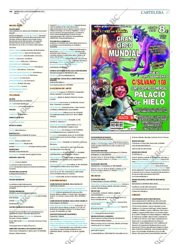 ABC MADRID 24-12-2014 página 95