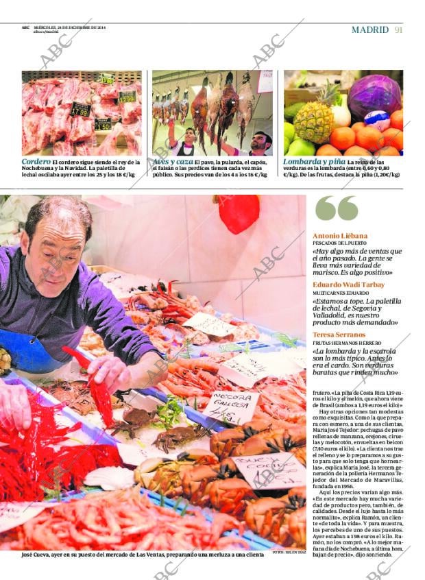 ABC MADRID 24-12-2014 página 99