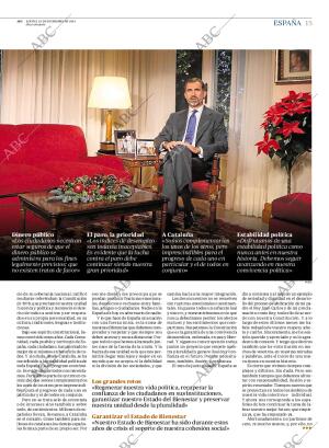 ABC MADRID 25-12-2014 página 15