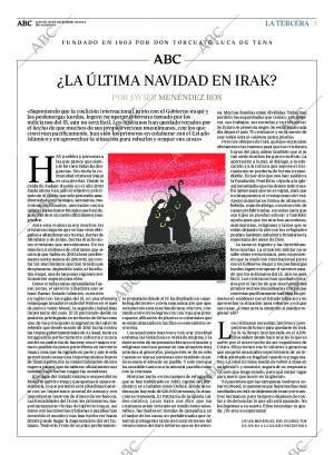 ABC MADRID 25-12-2014 página 3