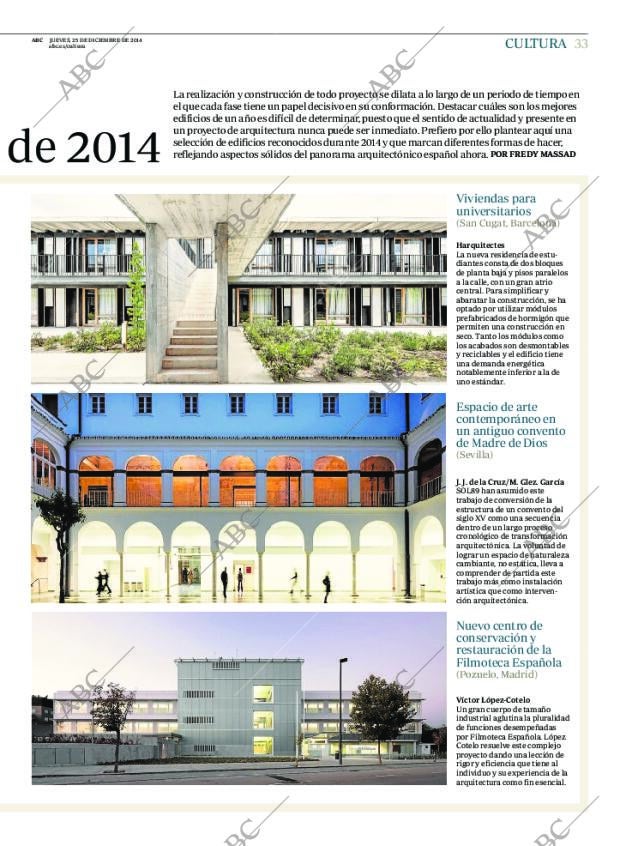 ABC MADRID 25-12-2014 página 33