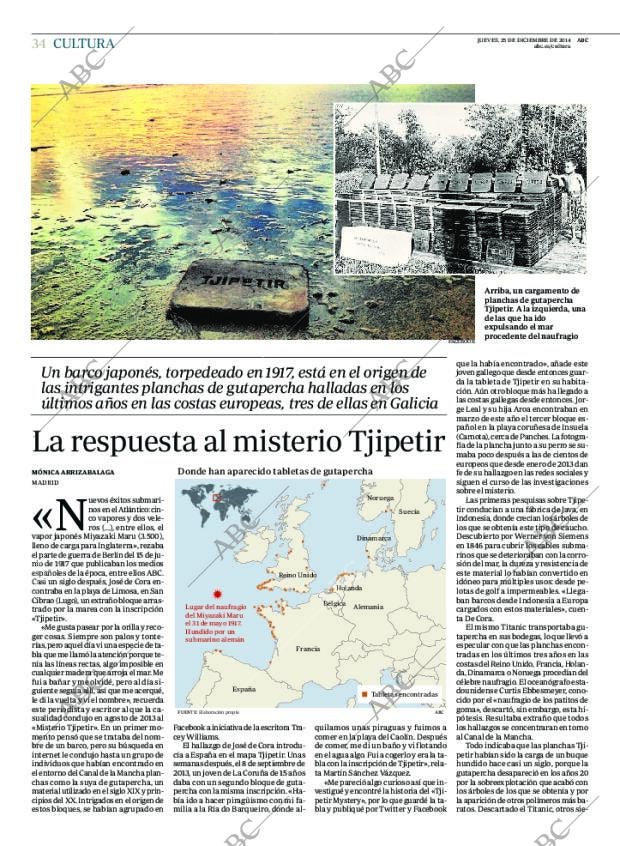 ABC MADRID 25-12-2014 página 34