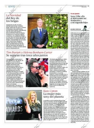 ABC MADRID 25-12-2014 página 42