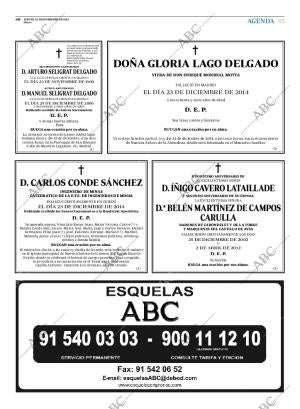 ABC MADRID 25-12-2014 página 45