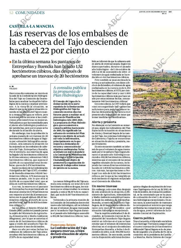 ABC MADRID 25-12-2014 página 52