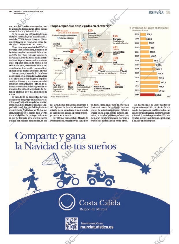 ABC MADRID 28-12-2014 página 35