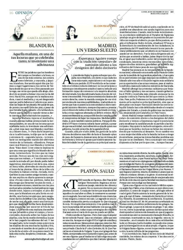 ABC SEVILLA 29-12-2014 página 16